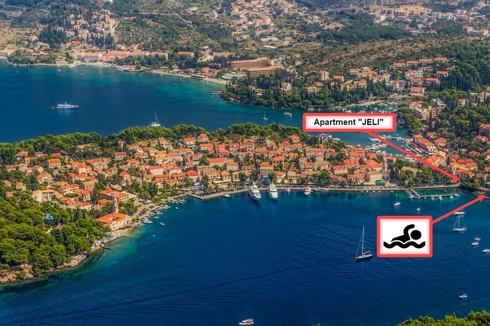 Studio Apartment Jeli Cavtat Exterior foto
